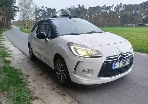Citroen DS3 cena 30900 przebieg: 106000, rok produkcji 2016 z Krośniewice małe 172